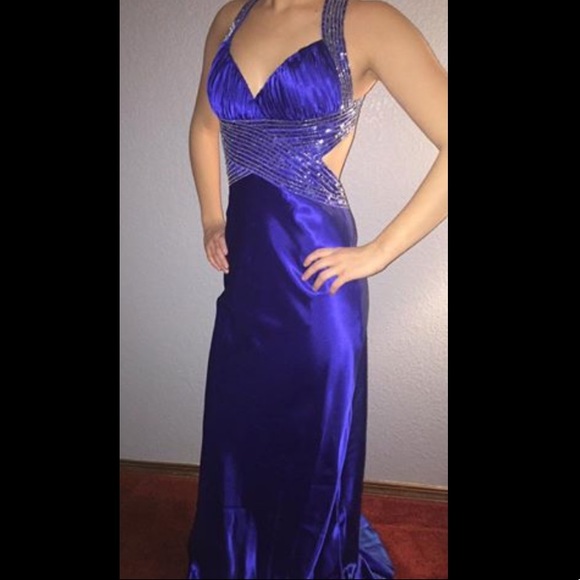 Dave & Johnny Dresses & Skirts - Dave & Johnny Royal Blue Prom Dress